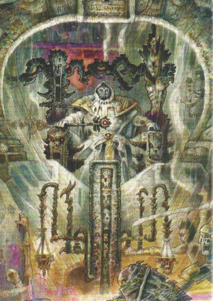 1x Art Series (32/54) - Gonti, Night Minister MTG Aetherdrift NM